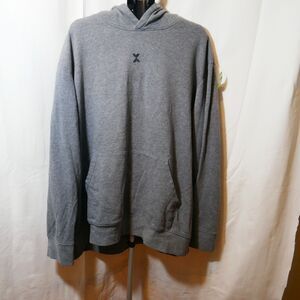 Xersion Studio Quick Dri Mens 4XL Grey SweatShirt Hoodie Pocket